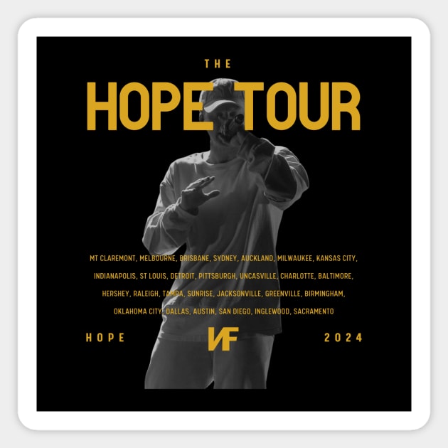 NF Hope Tour 2024 Sticker by Lottz_Design 